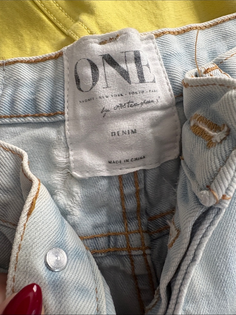 One teaspoon Denim Women's Shorts - Picture 4 of 7